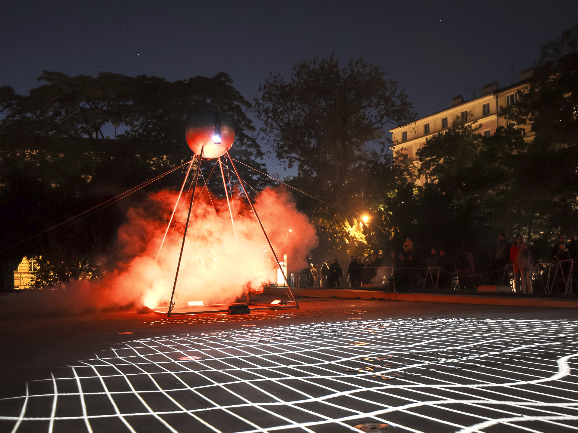 OKO interactive installation at Signal Festival Prague