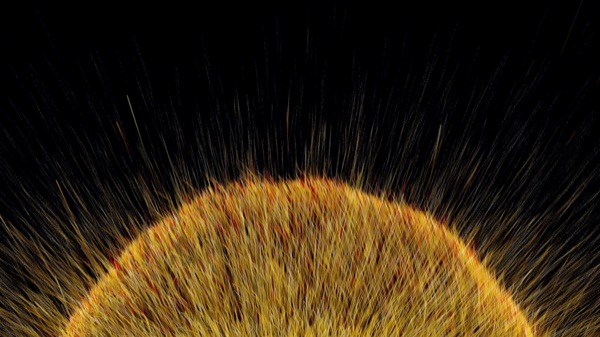 Cyklus Svetla generative projection on building facade