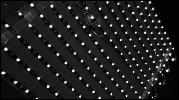 Kontinuum sculptural form with integrated electronics