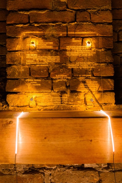 Receptor II optical fiber termination and LED driver board