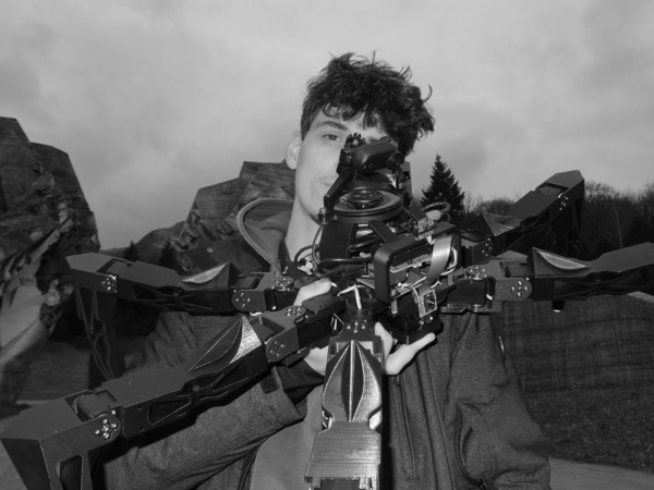 Host Guest hexapod assembly with servo calibration