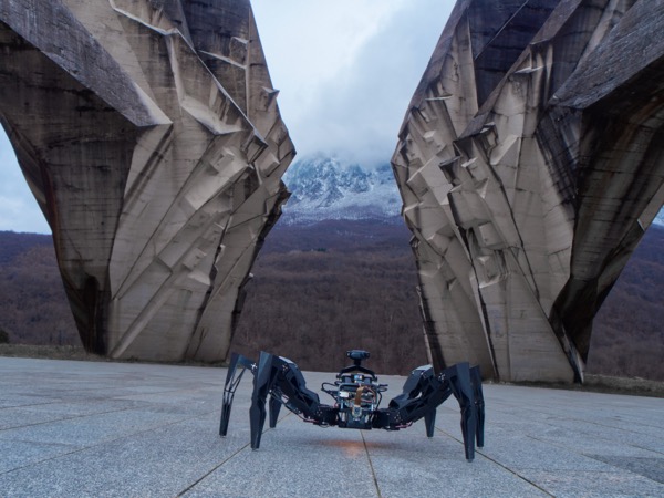 Host Guest robot responding to ambient sound with movement